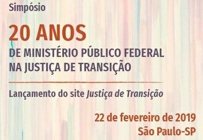 MPF lança site e presta contas sobre 20 anos de atuação em Justiça de Transição