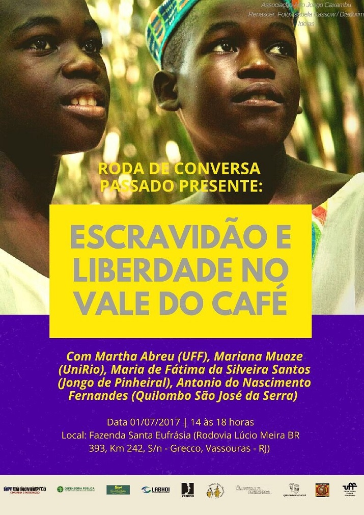 Roda de conversa Passado Presente: Escravidão e Liberdade no Vale do Paraíba3