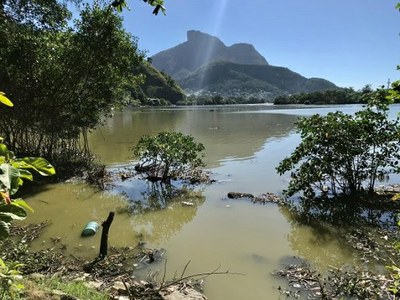 Foto da Lagoa da Barra da Tijuca