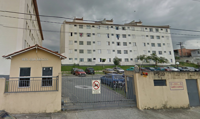 Residencial Guaianazes, na zona leste de São Paulo. Imagem: Google Maps